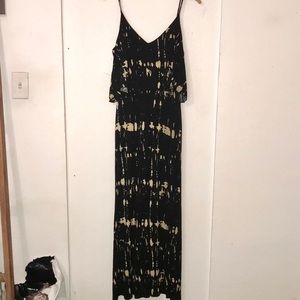 Splattered Maxi Dress